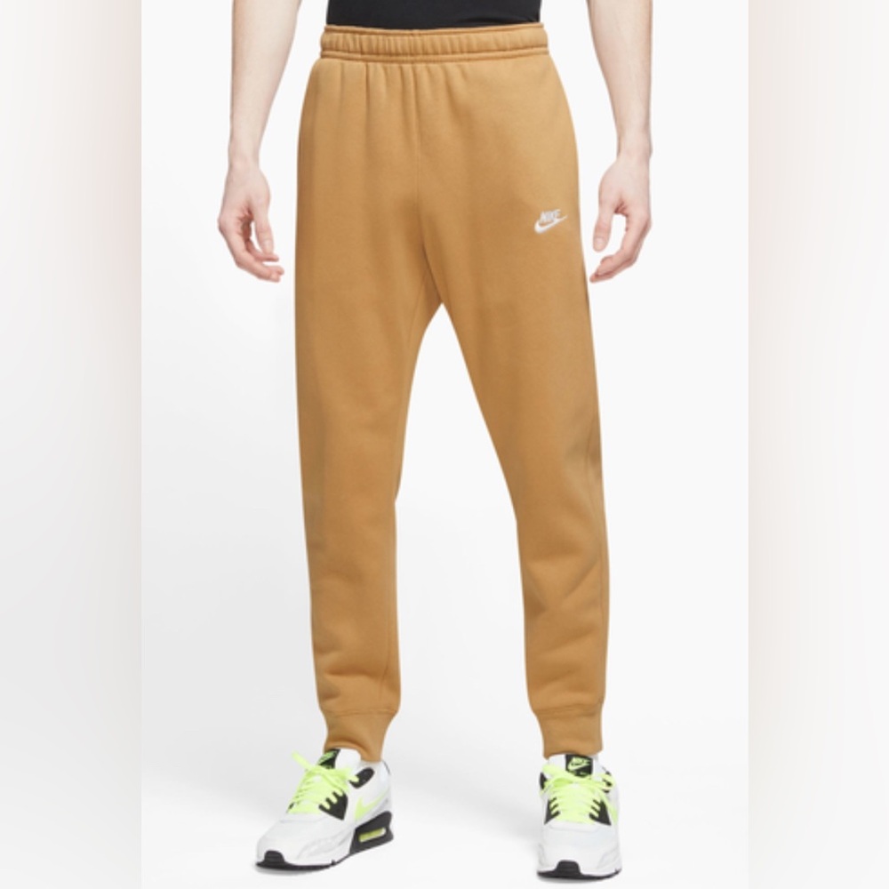 NWT [Nike] Sportswear Tapered Fleece Cargo Drawstring Jogger Sweatpants Men’s M - Picture 4 of 11